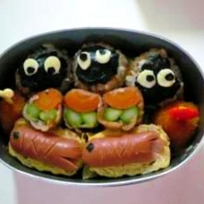 まっくろくろすけキャラ弁 レシピ 作り方 By まいまいまん 楽天レシピ まっくろくろすけキャラ弁 レシピ 作り方 By まいまいまん 楽天レシピ